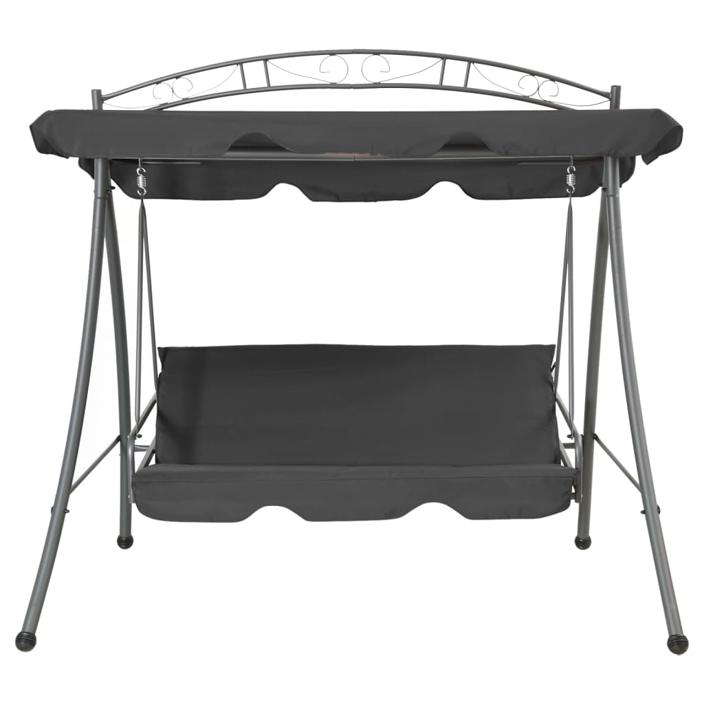 Balancelle de Jardin Convertible et Confortable avec Canopée