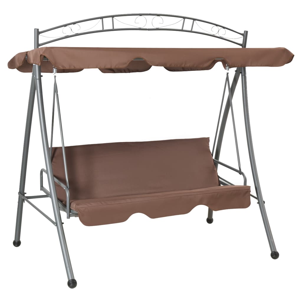 Balancelle de Jardin Convertible et Confortable avec Canopée