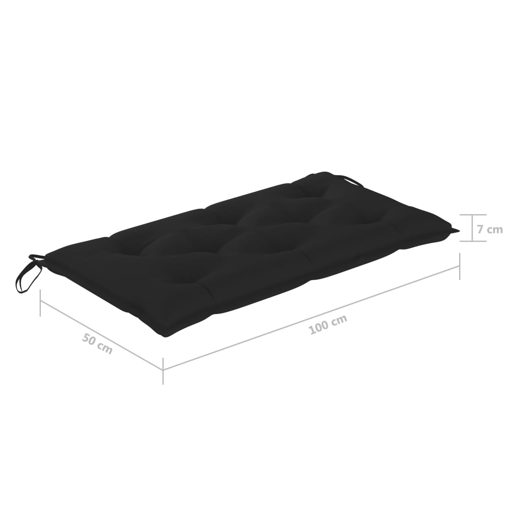 Balancelle Suspendue Tropicale 2 Places avec Coussin