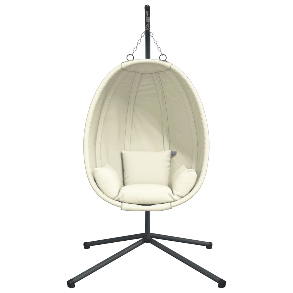 Fauteuil Œuf Suspendu Confort Pivotant et Durable