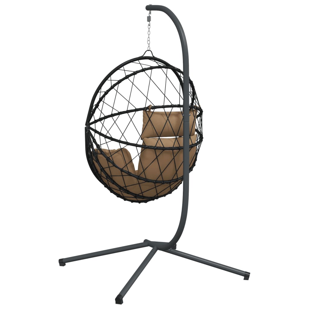 Fauteuil Oeuf Suspendu Confort Pivotant avec Pied