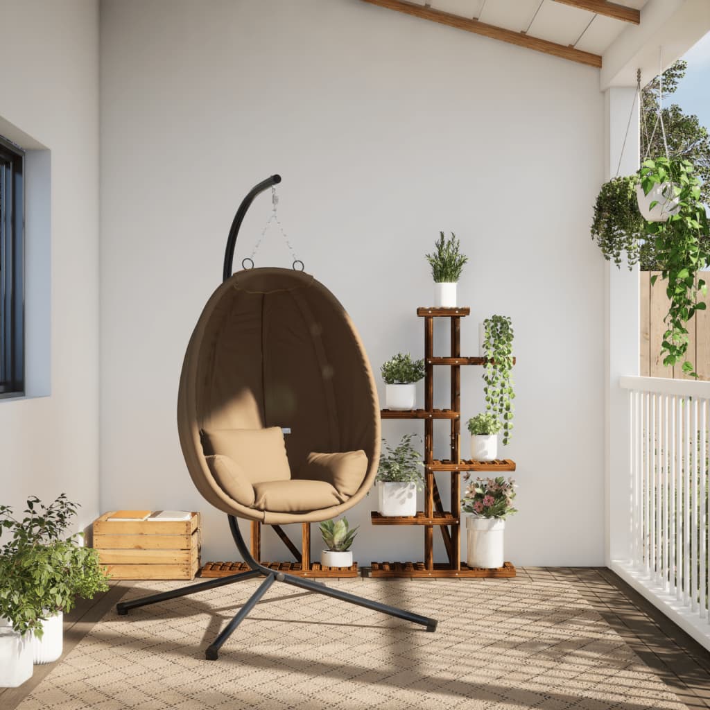Fauteuil Œuf Suspendu Confort Pivotant et Durable